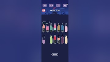 water sort puzzle -sort color puzzle game level 1784