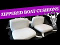 Zippered Boat Cushion Upholstery - How To