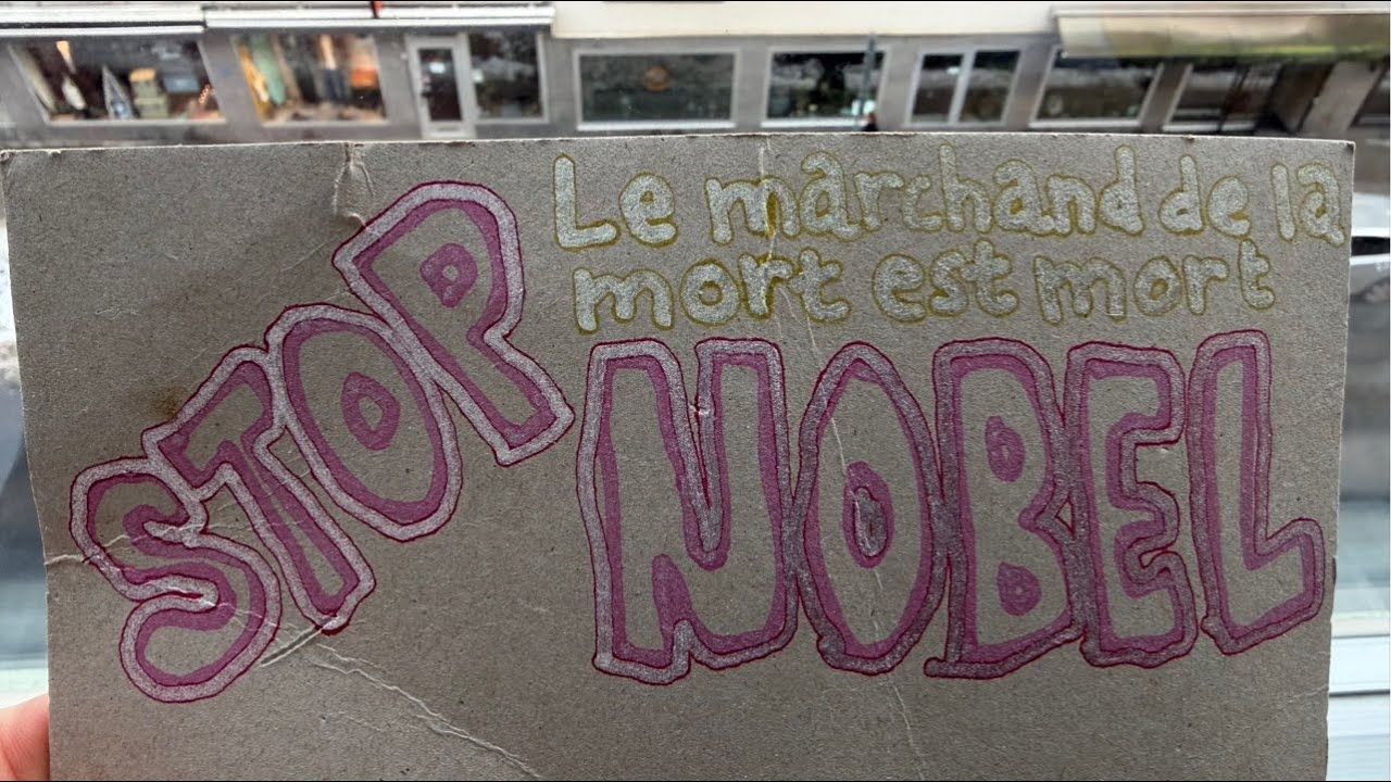 Digital demonstration mot Nobel 17 januari 2026