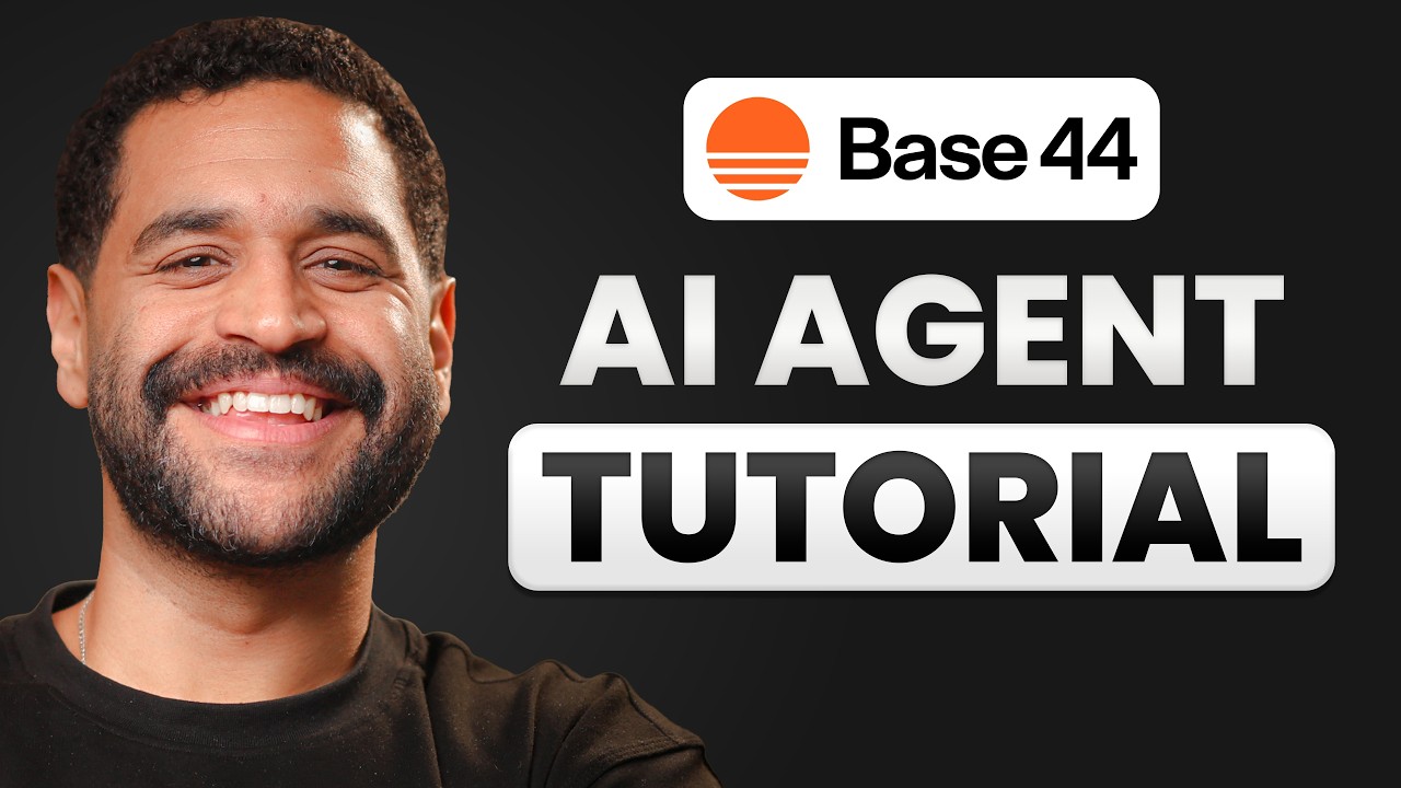 AI Agent Full Tutorial for Beginners 2026 – How to Build AI Agents! (Base 44)