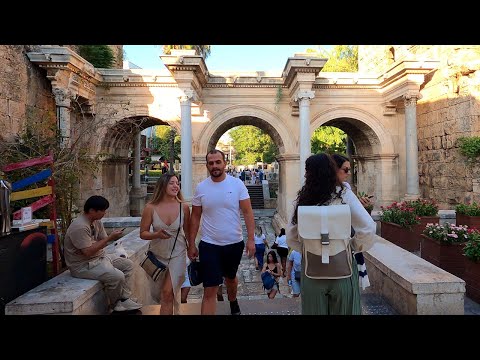 Antalya [4k60fps], Kaleiçi Yürüyüş Turu - Kaleici Walking Tour