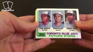 1982 Topps Cello