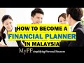 How to become a financial planner in malaysia