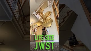 I didn’t realise how big JWST is until I saw this! #shorts