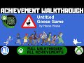 Untitled Goose Game (Xbox One) Achievement Walkthrough