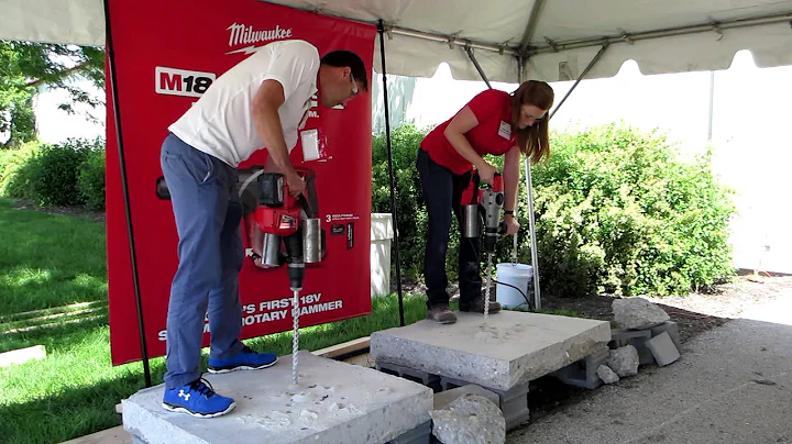 Milwaukee M18 FUEL SDS Max vs  Corded SDS Max