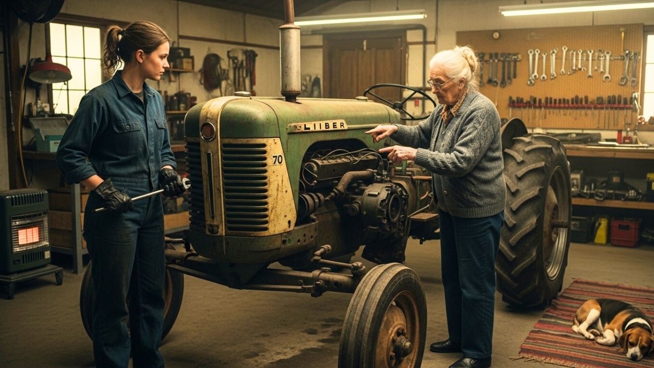 Kicked Out at 18, She Bought an Oliver Tractor for $300 — What It Became Changed Everything