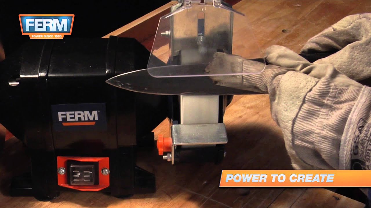 DEMO: Can You Sharpen A Knife With A Bench Grinder? – Sharpy Knives –  Passionate Sharpeners