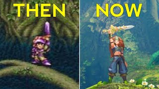 Trials of Mana - Then and Now (Side by side Gameplay)