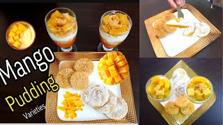 Mango pudding | Mango Jelly | Mango Dessert