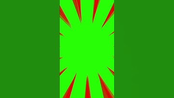 Red Speed Lines Effect VFX Green Screen ChromaKey Copyright Free