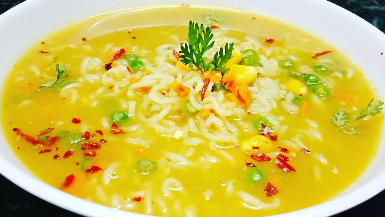 knorr soupy noodle soup at home // noodle soup recipe // knorr soup