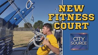New Irving ISD Fitness Court Open to All