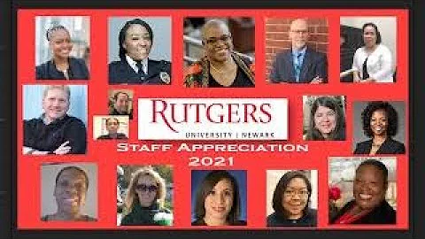 Rutgers University - Newark : Staff  Appreciation 2021, Part 3