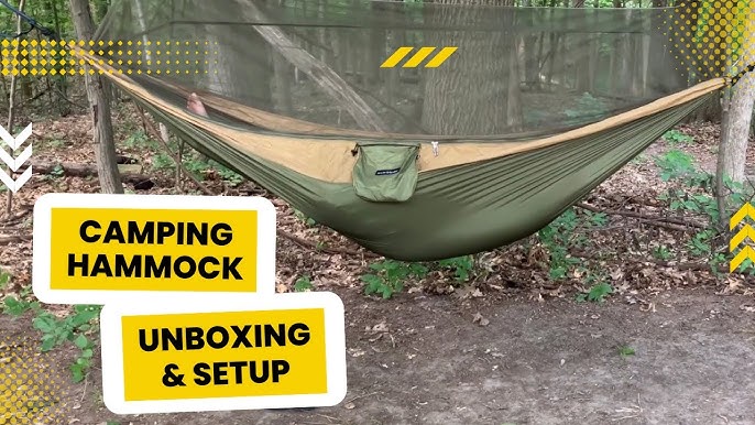  Sunyear Camping Hammock, Portable Double Hammock with