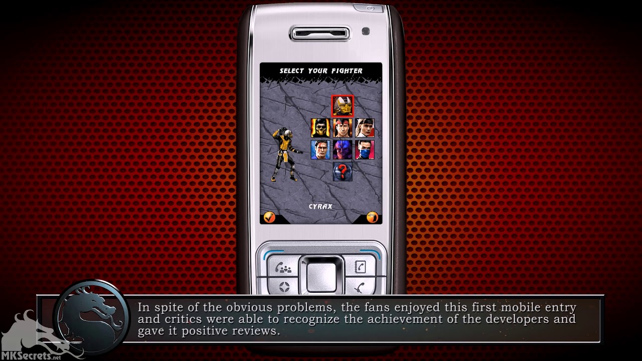 MK Emulation - Ultimate Mortal Kombat for Java Mobile Devices - YouTube