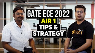 GATE ECE Topper Interview 2022 | Tips & Strategy by Ram Balaji (GATE 2022 AIR 1)