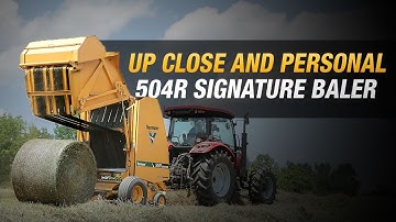 Walkaround of the 504R Signature baler