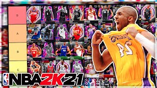 THE FINAL RANKING THE BEST SG IN NBA 2K21 MyTEAM (Tier List)