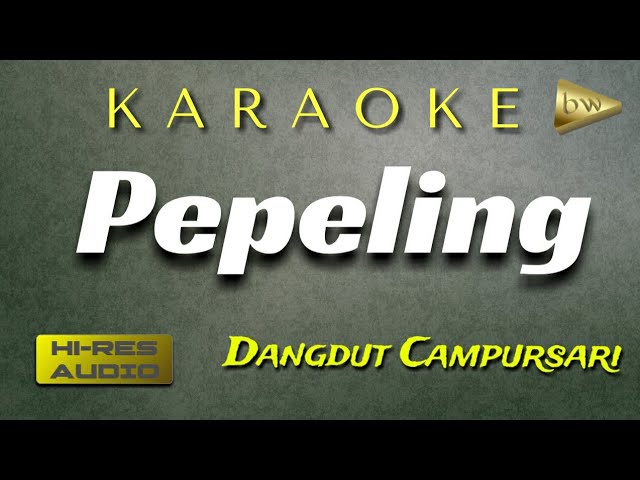 Pepeling Karaoke set Gamelan Korg Pa600 + Lirik class=