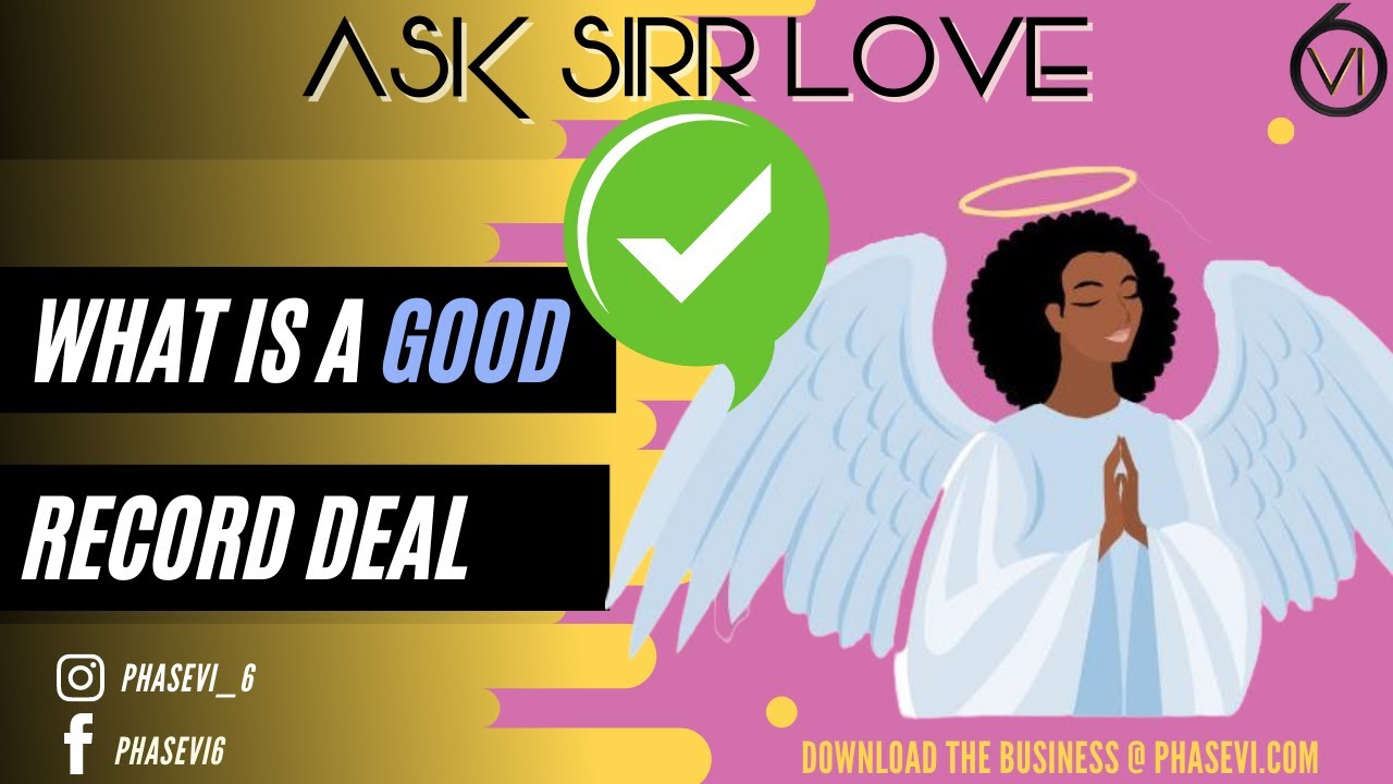 What Does A Good Record Deal Look Like YouTube