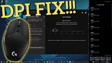 Logitech G Hub Resets DPI After Mouse Wakes Up FIX!!