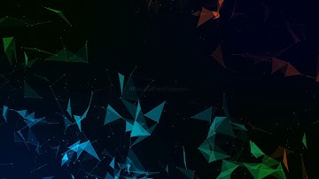 Royalty Free Footages Abstract plexus network background loop | plexus technology motion background