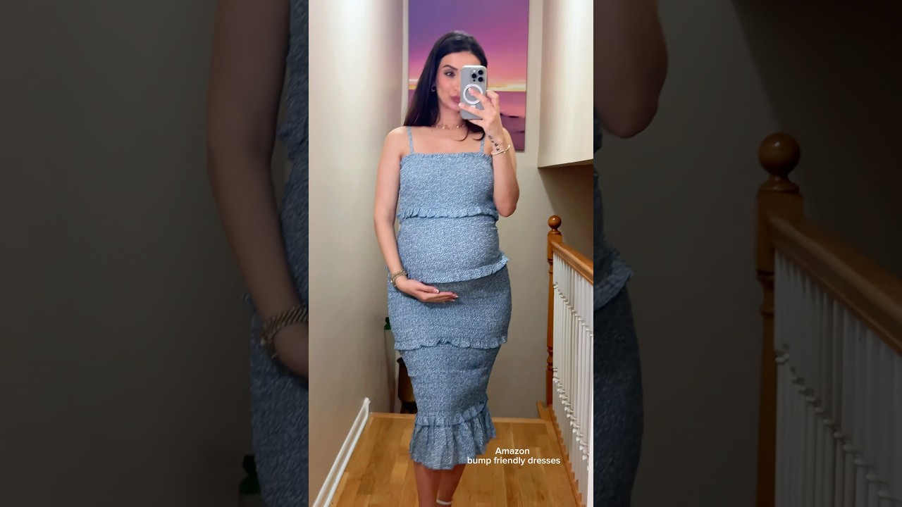 Easter dress inspiration for mamas-to be!🐣 Last-minute bump-friendly faves @amazon 