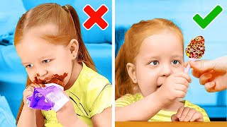 MY KID IS IN LOVE WITH SWEETS!  | Cool Parent Hacks, Sneaking Food & Funny Pranks