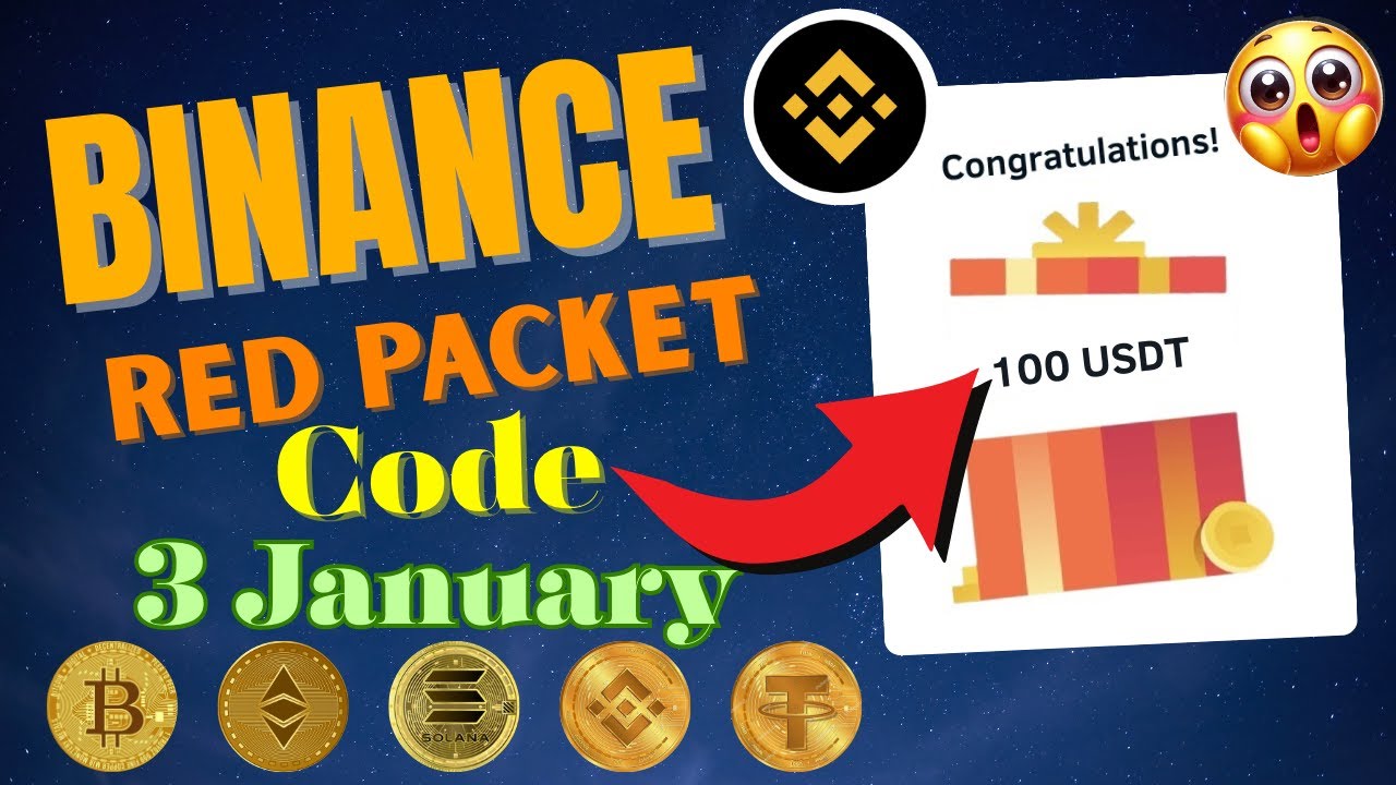 Binance Red Packet Code Today | Latest Binance Red Packet Codes | Free Crypto Rewards Daily