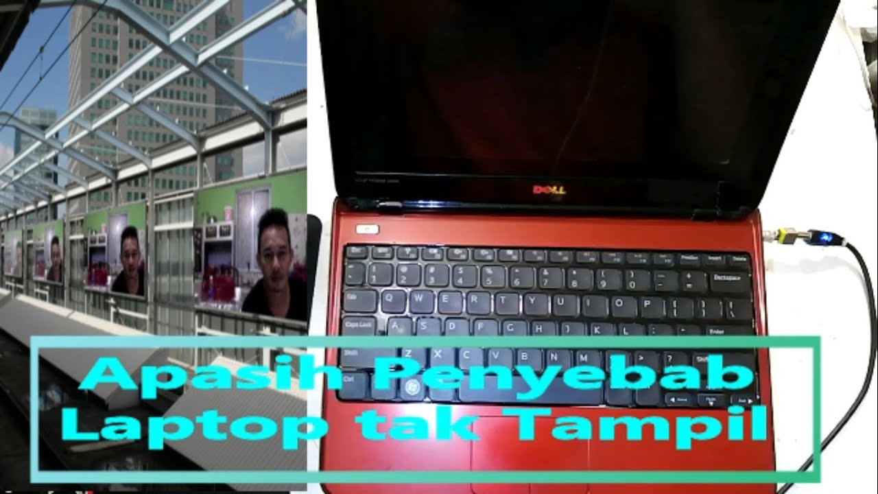 Cara perbaiki laptop Dell P07T tak tampil