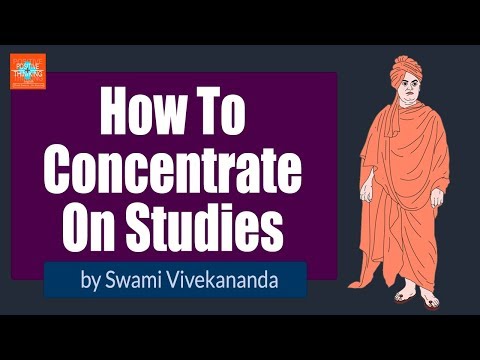 How to concentrate on studies by Swami Vivekananda | #PositiveThinking