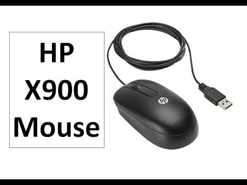 HP X900 Wired Mouse Demo