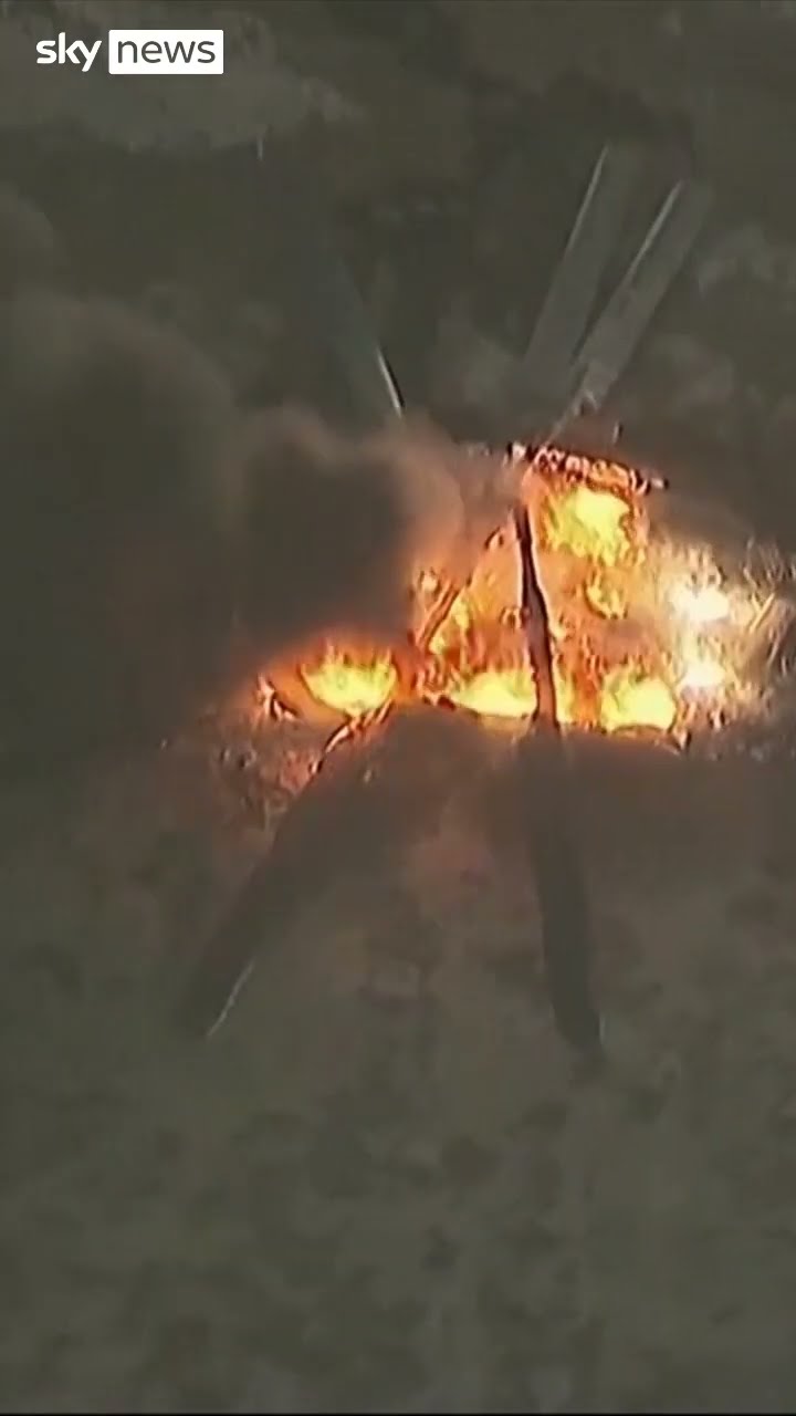 No one hurt in military helicopter crash in California