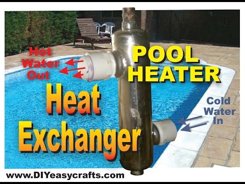 Heat Exchanger for Pool Heater DIY How To
