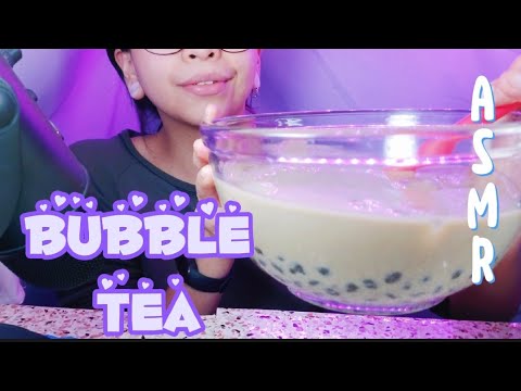ASMR Tomando Bubble Tea /Bubble Tea Soungs