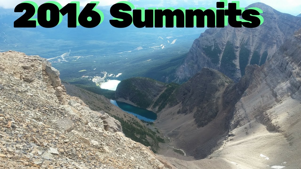 2016 Hikes & Scrambles(HD), Alberta summary - YouTube