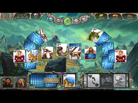Avalon Legends Solitaire 3 (2018), Levels 208-250 Part 1 Gameplay