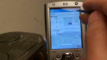 Setting Up The HP iPAQ H2200