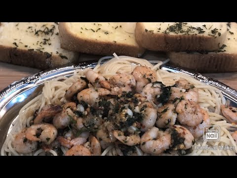 How to Make Shrimp Scampi with Linguine MUST WATCH!!