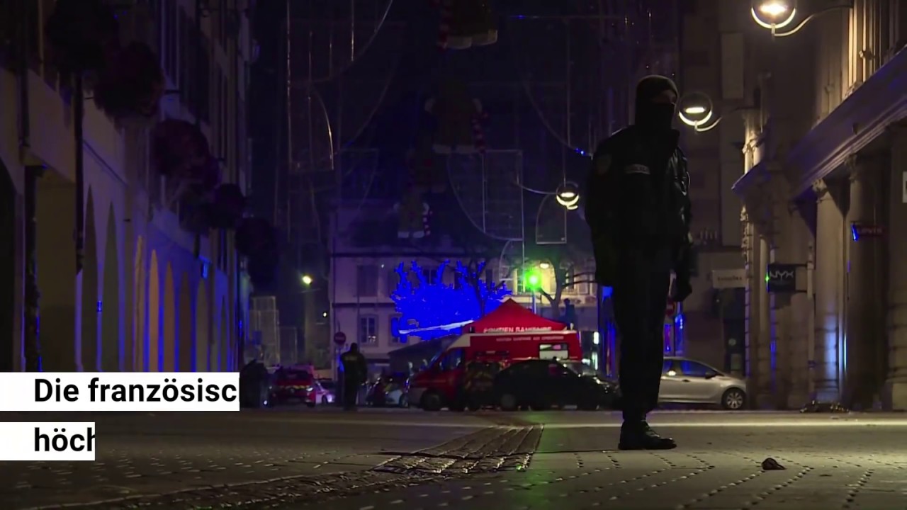 Straßburg: Augenzeugenvideos zeigen Schusswechsel zwischen Polizei und Attentäter