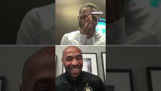 Thierry Henry surprises Marcus Thuram! 😂