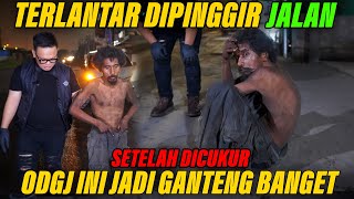 SEDIH‼ TIDAK ADA YG PEDULI  ODGJ KURUS KERING GANTENG SETELAH DIBERSIHKAN