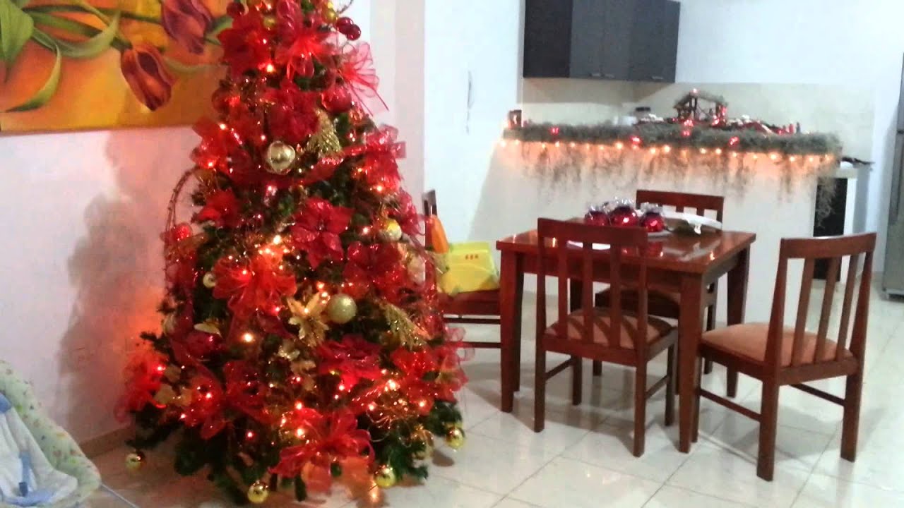 idéias decorar árvore de Natal vermelho 2023 - YouTube