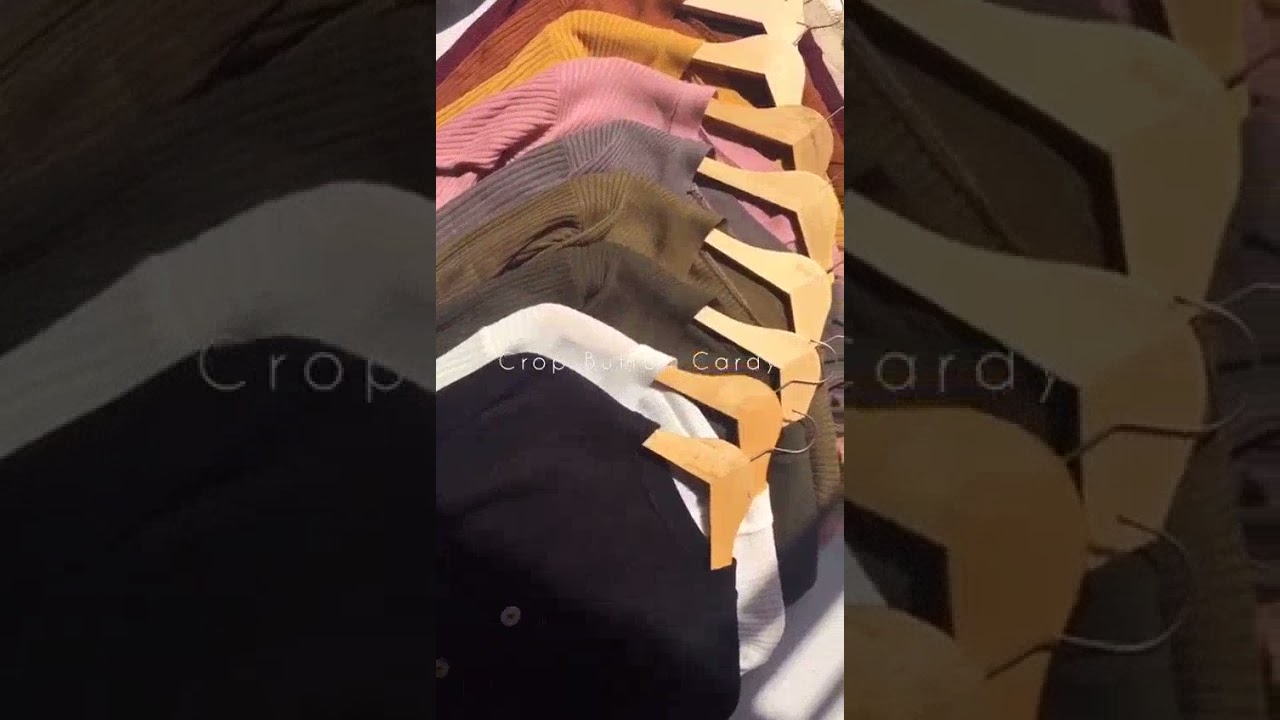 Crop Button Cardy / WILLY CARDY / Cardigan Rajut / Cardigan Wanita / Crop Cardy