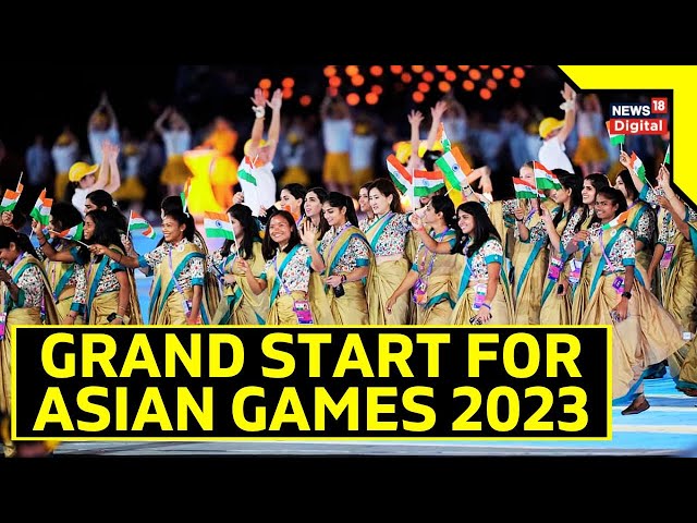 Asian Games 2023 Opening Ceremony Highlights: Biggest-ever Asian