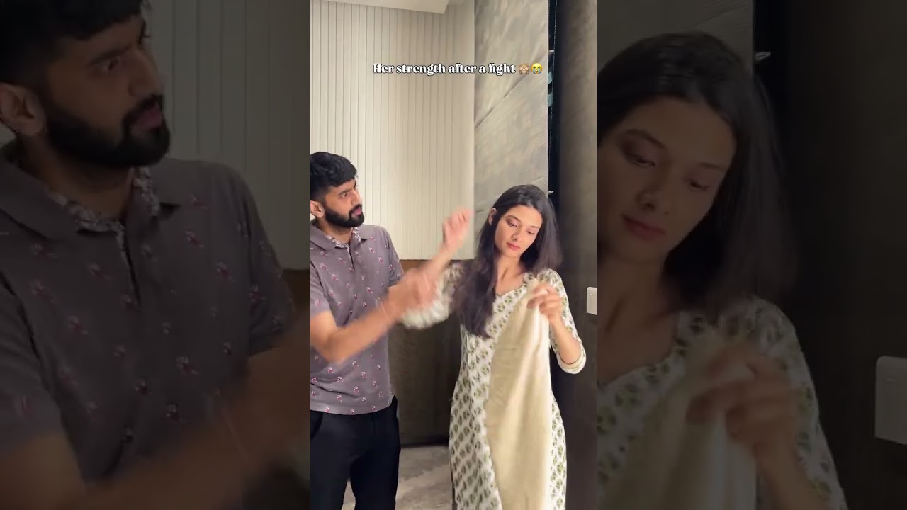 Her strength is super human after a fight 😱😱🤣🤣🤣 