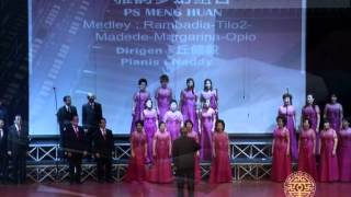 Video thumbnail of "Medley: Rambadia, Tilo-tilo, Madede, Margarina, Opio - 雅韵梦幻合唱团 2011.10.29"