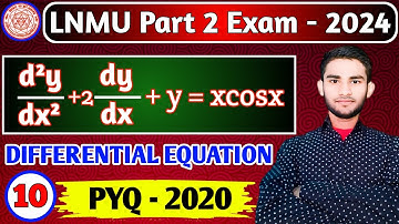 10.LNMU Part-2 Mathematics Honours Paper 4 VVI Question 2024 | B.sc Part-2 Important question 2024