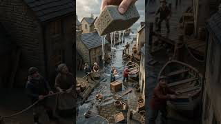 When a Giant Hand Saved a Drowning World”#MiniRescue #FloodRescue #TinyWorld